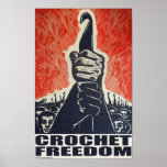 Crochet Freedom - poster