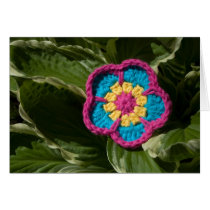 Crochet Garden - Happy Hostas cards