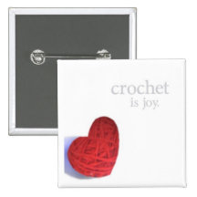 crochet joy button