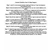Crochet Liberation Front 12 Step Program t-shirts