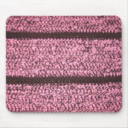 Crochet look Mouse Pad Zazzle