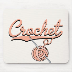 Crochet Mousepad mousepad