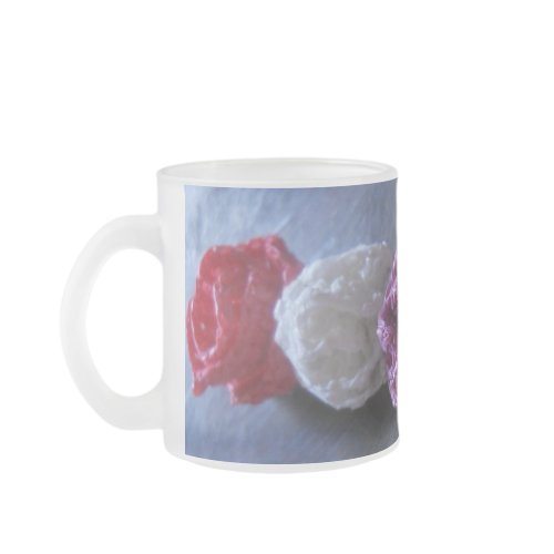 Crochet Paper Roses mug