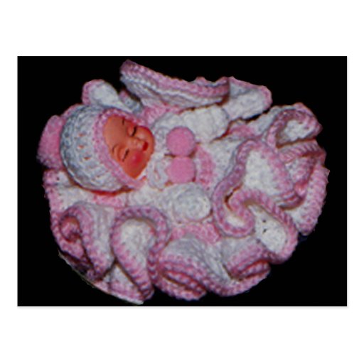 crochet sleeping doll