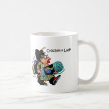 Crochet-y Lady Mug