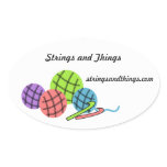 crochet yarn balls Sticker crochet yarn balls Sticker