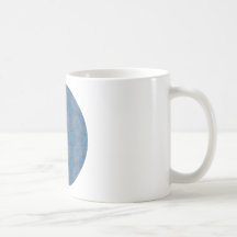 Crocheted Blue Ball Coffee Mugs
