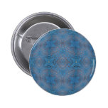 Crocheted Blue Ball Pins