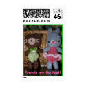 Crocheted Friends Stamps stamp