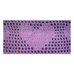 Crocheted heart Card photo cards