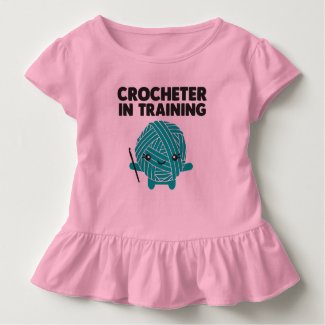 Crocheter in Training Toddler Shirt