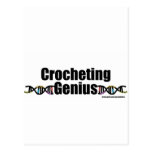 Crocheting Genius DNA Merchandise Post Card