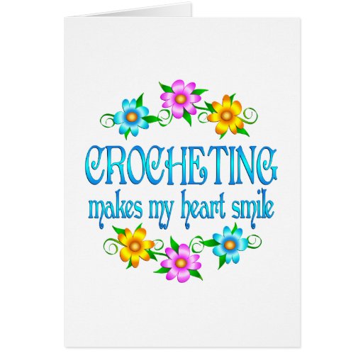 Crocheting Smiles Greeting Cards