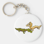 Crocka and Sfinks Keychain