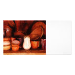 Crockery Custom Photo Card