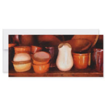Crockery Custom Rack Card