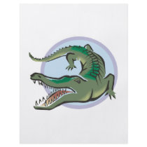 Crocodile/Alligator Circle Design Flyer