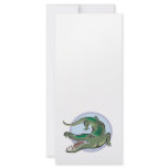 Crocodile/Alligator Circle Design Custom Rack Card