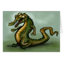 Crocodile Card