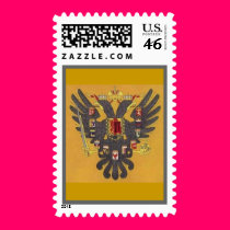 crocodile coat of arms stamps