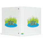 crocodile head in the water binders
