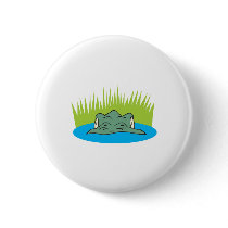 crocodile head in the water buttons by doonidesignsanimals crocodile head in the water buttons