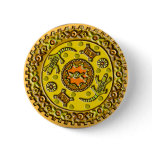 Crocodile Mandala buttons