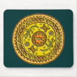 Crocodile Mandala Mouse Pad