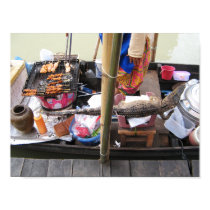 Crocodile Meat BBQ ... Thailand Street Food Poster - Poster