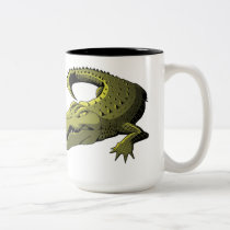 crocodile, alligator, reptile, animal, Krus med brugerdefineret grafisk design