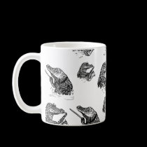 crocodile mugs in white mugs
