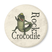 Crocodile Rock magnets by CuteArt Crocodile Rock magnets