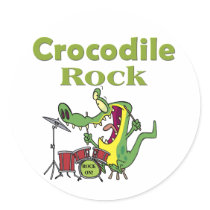 crocodile rock stickers by cooltees crocodile rock stickers