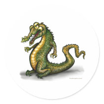 Crocodile stickers by FunGraphix Crocodile stickers