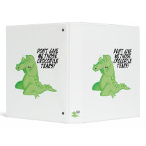 crocodile tears binders