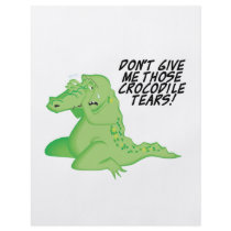 crocodile tears full color flyer