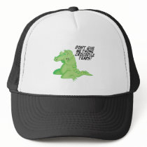 crocodile tears trucker hat