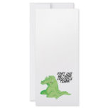 crocodile tears rack card template