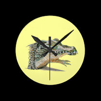 Crocodile Wall Clock wall clocks