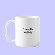 Crocodile Wallaby  Mug mugs