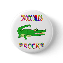 CROCODILES ROCK PIN