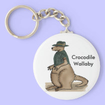 CrocodileWalabe, CrocodileWallaby keychains