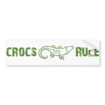 Crocs Rule bumper stickers by ponij7 Crocs Rule bumper stickers