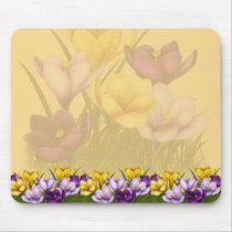 Crocus Crocus Mousepad by SweetRascal Crocus Crocus Mousepad