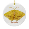 Crocus Geometer Moth Ornament ornament
