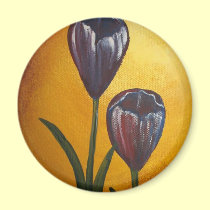 Crocus In Spring magnets