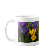 Crocuses Mug | Kaffeetasse Krokusse by HortusFloridus Crocuses Mug | Kaffeetasse Krokusse