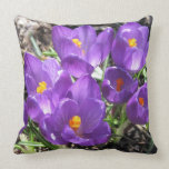 Crocuses pillow pillows