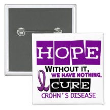 Crohn’s Disease HOPE 2 Button