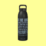 Crohns and Colitis Awareness Water Bottle
